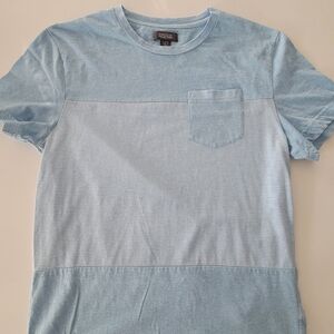 Kenneth Cole Sky Blue Short Sleeve Tee